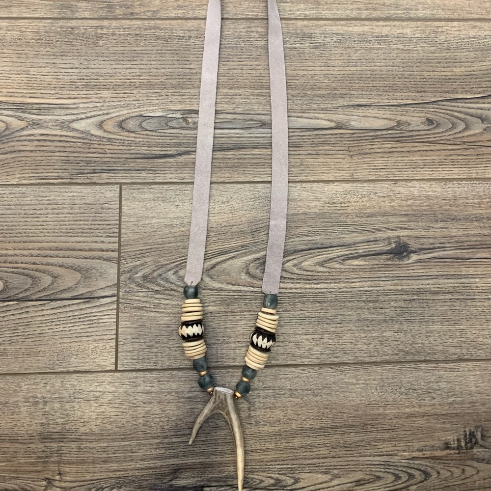 🌾Artisan Antler Fork Necklace - Picture 4 of 6